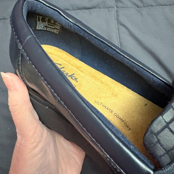 Clarks Collection Leather Loafers "Sharon Pace" - Size: 7.5 - NIB - Picture 11 of 16